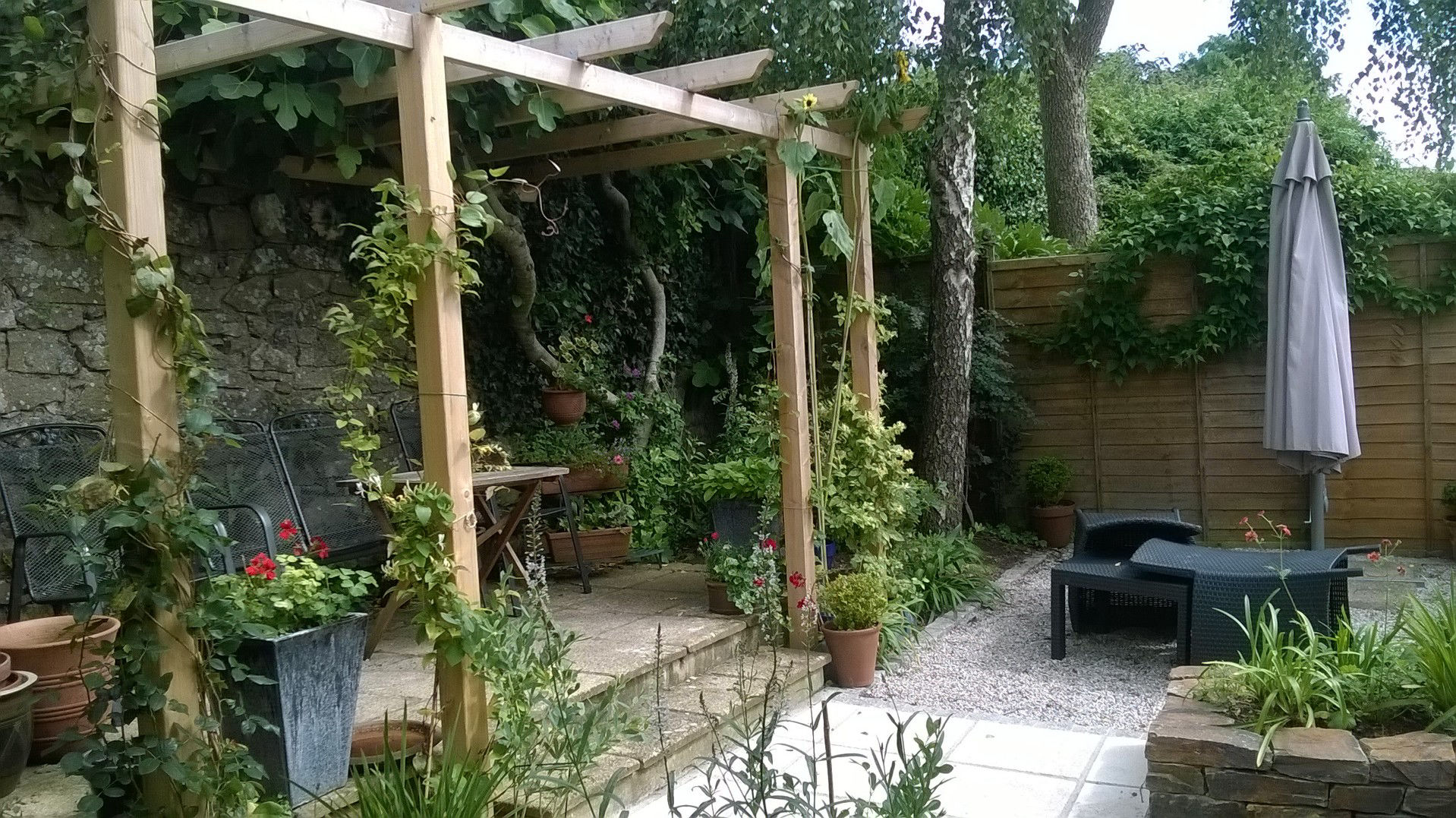 New pergola