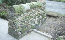 Corner wall project