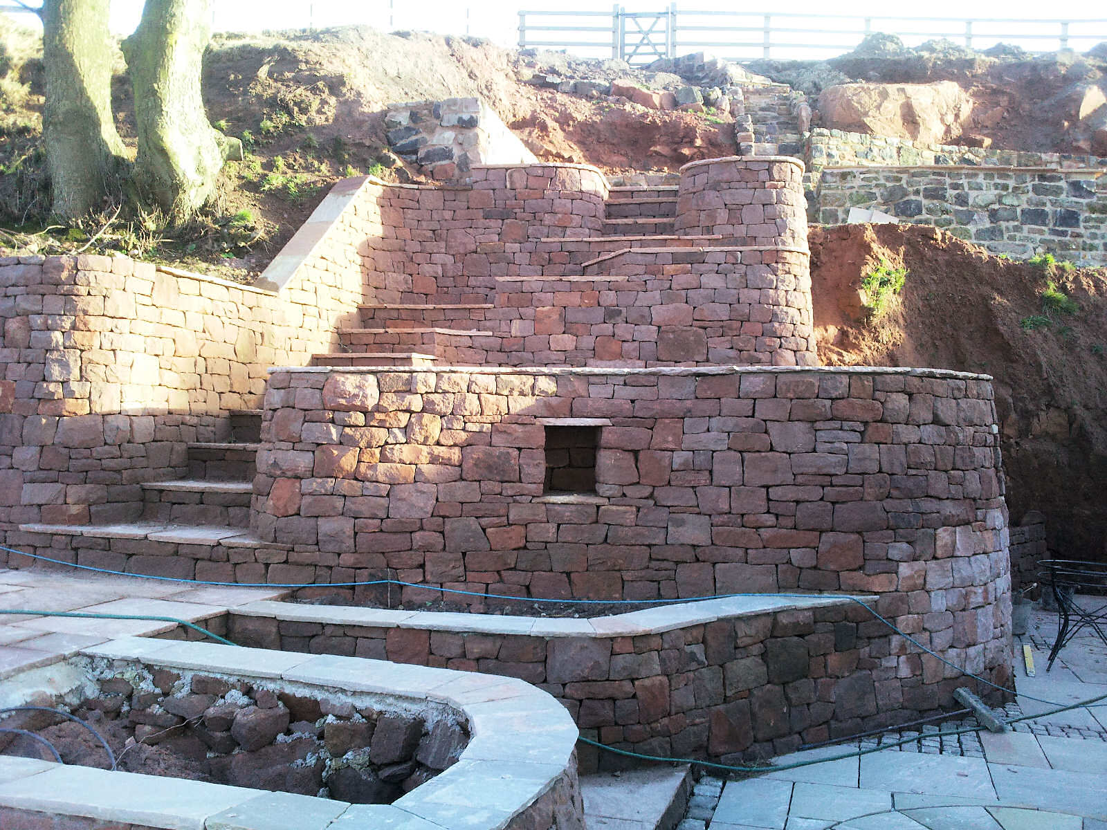 Large terracing project